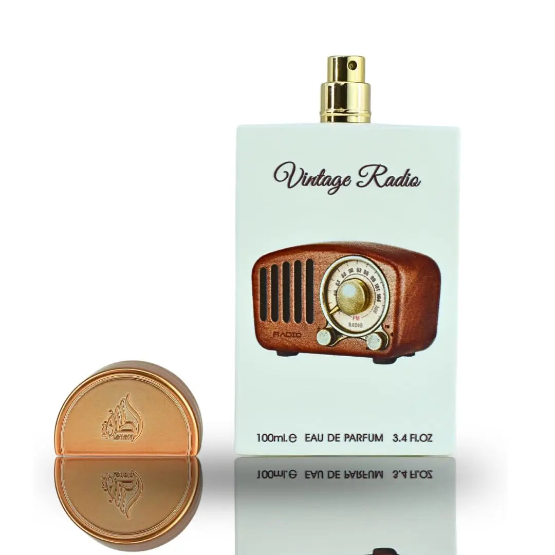Lattafa Pride Vintage Radio – Eau de Parfum (100ml) | A Nostalgia do Luxo Amadeirado