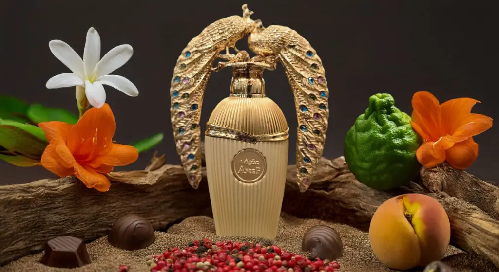 Lattafa Afeef – Eau de Parfum (100ml) | A Majestade do Pavão e o Brilho Floral Frutado
