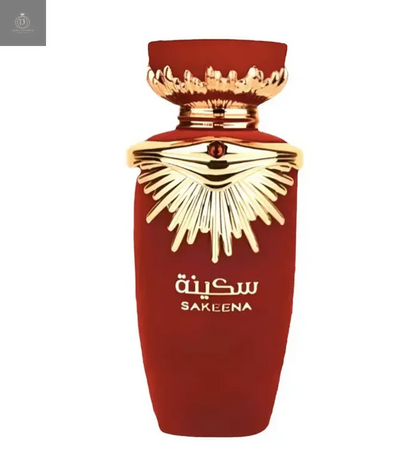Lattafa Sakeena Eau de Parfum 100ml  Exótica. Elegante. Irresistivelmente Feminina.
