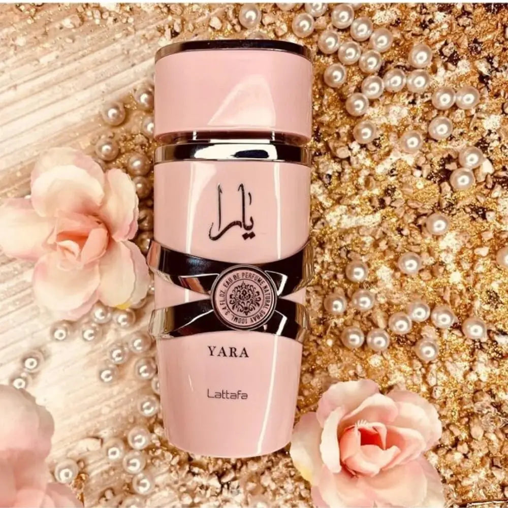 Lattafa Yara Rosa Eau de Parfum 100ml Doçura Tropical. Elegância Feminina. Presença Delicada.