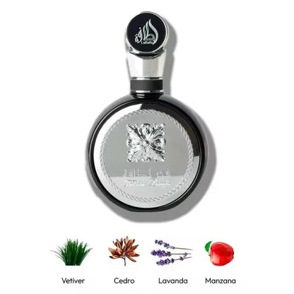 Lattafa Fakhar Black Eau de Parfum 100ml  Poder. Elegância. Confiança Absoluta.
