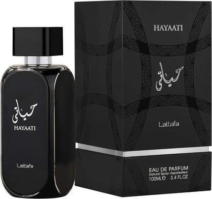 Lattafa Hayaati – Eau de Parfum (100ml) | Energia, Frescura e Elegância Magnética
