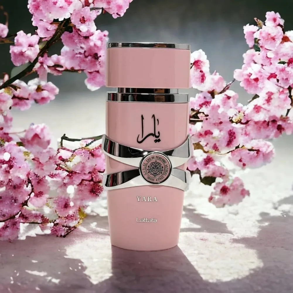 Lattafa Yara Rosa Eau de Parfum 100ml Doçura Tropical. Elegância Feminina. Presença Delicada.