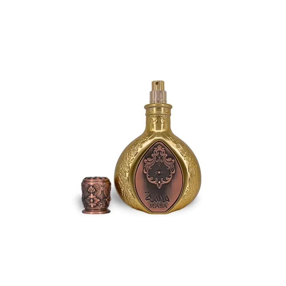 Lattafa Pride Masa Gift Set Eau de Parfum 100ml + Miniatura  Luxo Absoluto. Exclusividade. Presente Perfeito.