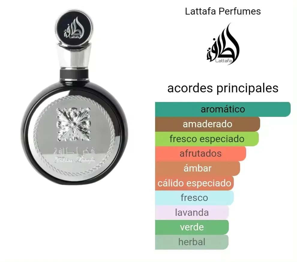 Lattafa Fakhar Black Eau de Parfum 100ml  Poder. Elegância. Confiança Absoluta.