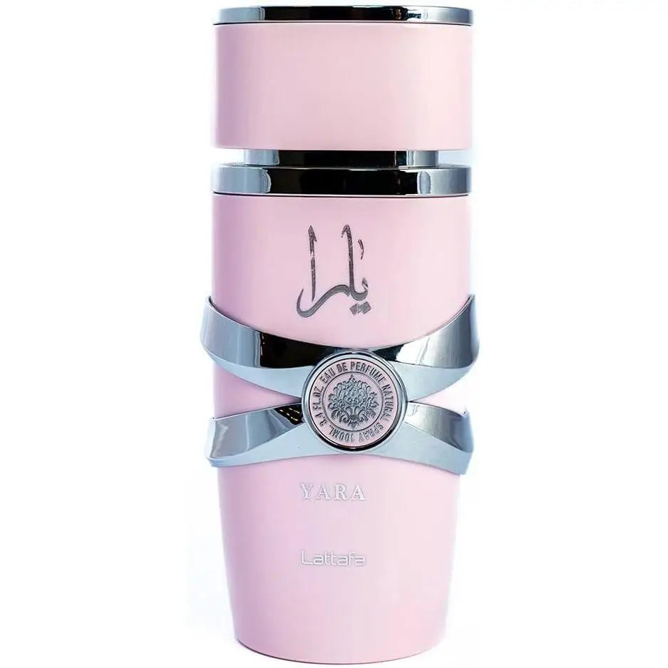Lattafa Yara Rosa Eau de Parfum 100ml Doçura Tropical. Elegância Feminina. Presença Delicada.