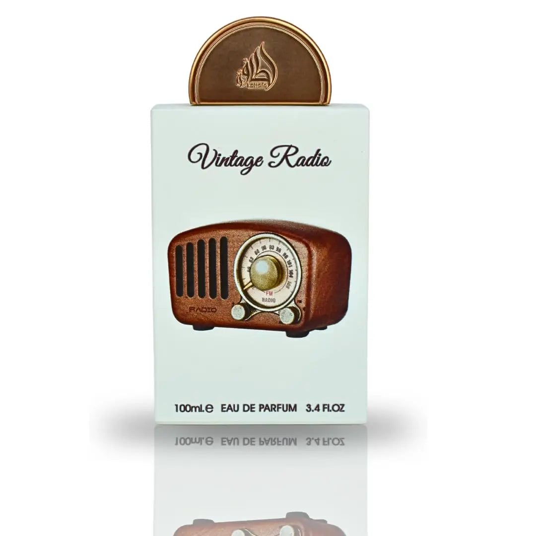 Lattafa Pride Vintage Radio – Eau de Parfum (100ml) | A Nostalgia do Luxo Amadeirado