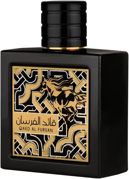 Lattafa Qaed Al Fursan – Eau de Parfum (90ml) | A Explosão Tropical de Abacaxi e Madeira