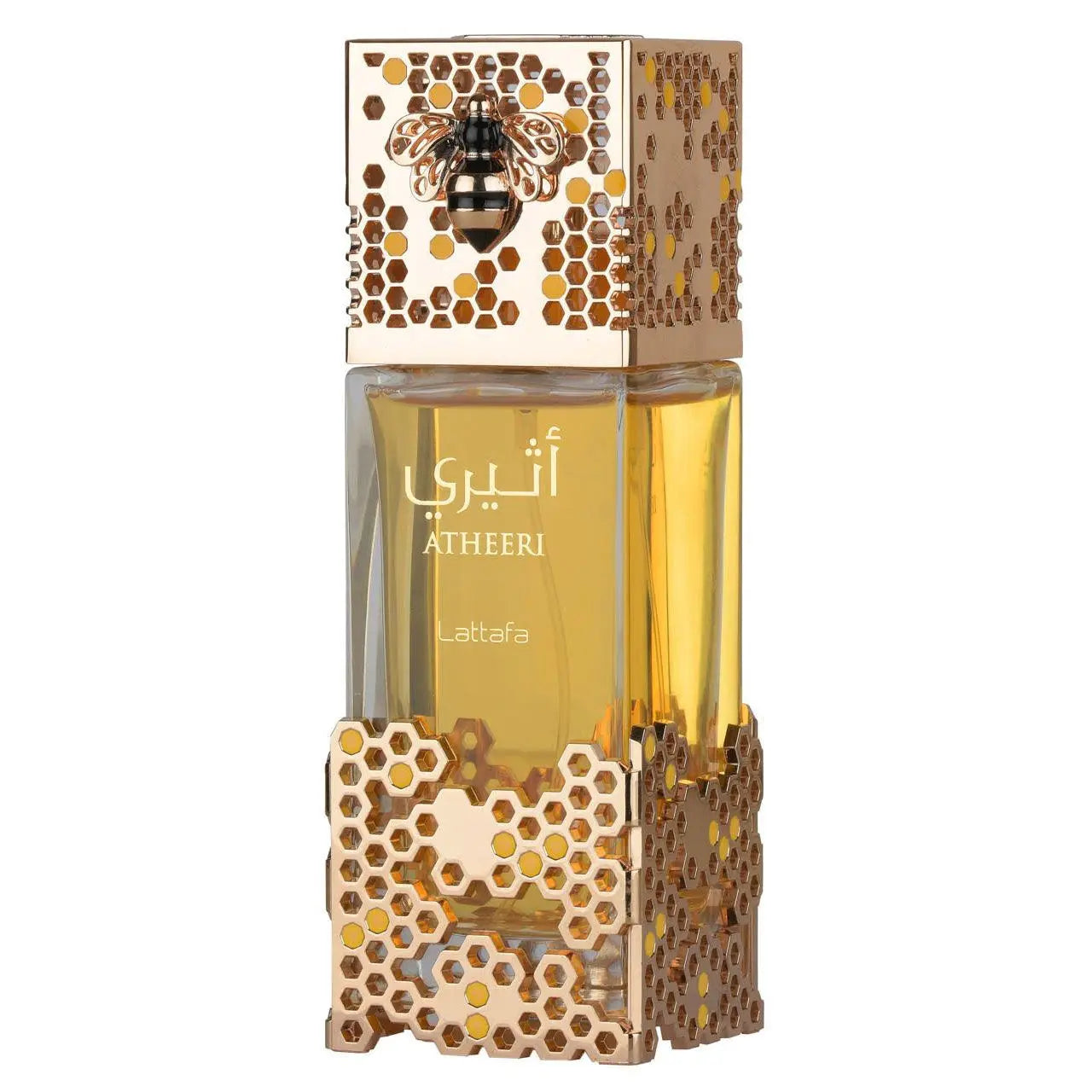 Lattafa Atheeri – Eau de Parfum (100ml) | A Doçura Majestosa e o Brilho do Ouro