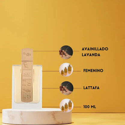 Lattafa Angham Eau de Parfum 100ml

Elegância. Doçura. Presença Inesquecível.